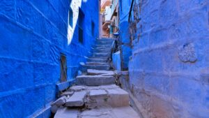 Streets of Bluecity Jodhpur India